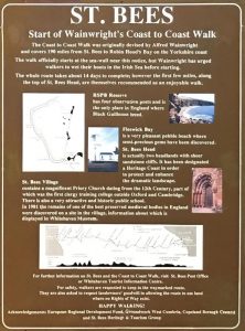 St. Bees Coast To Coast Board