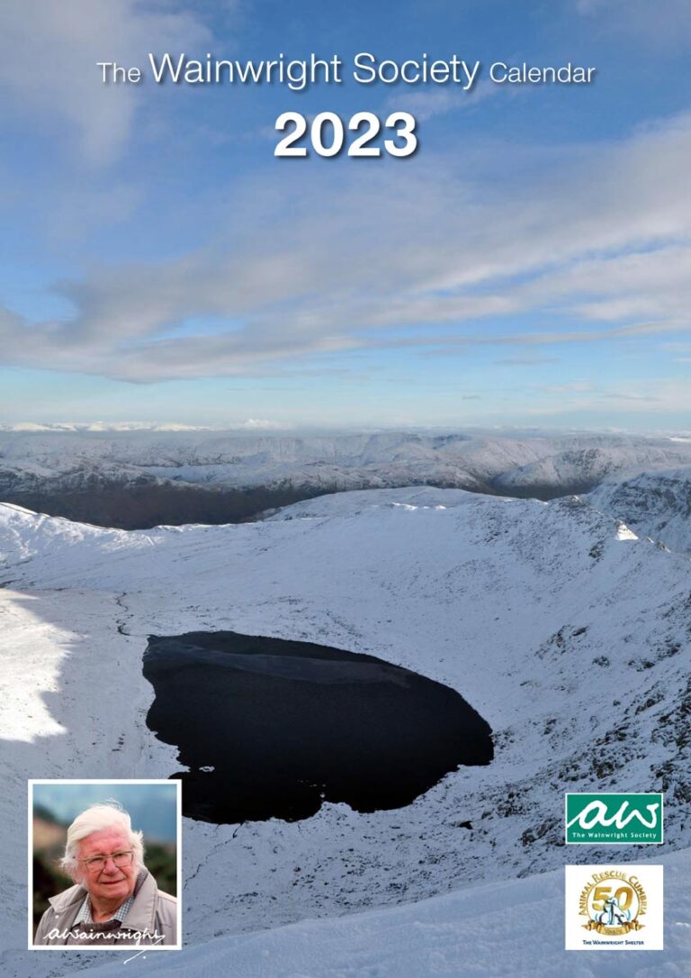 The Wainwright Society Calendar Cover 2023