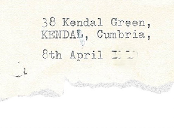 alfred wainwright letter snippet alfred wainwright letter snippet
