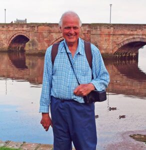 Photograph: Ron Scholes at Berwick-upon-Tweed © Derek Cockell