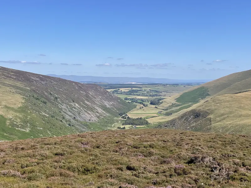 View down Mosedale from Lingy Hut - Bridget Wedderburn View down Mosedale from Lingy Hut - Bridget Wedderburn